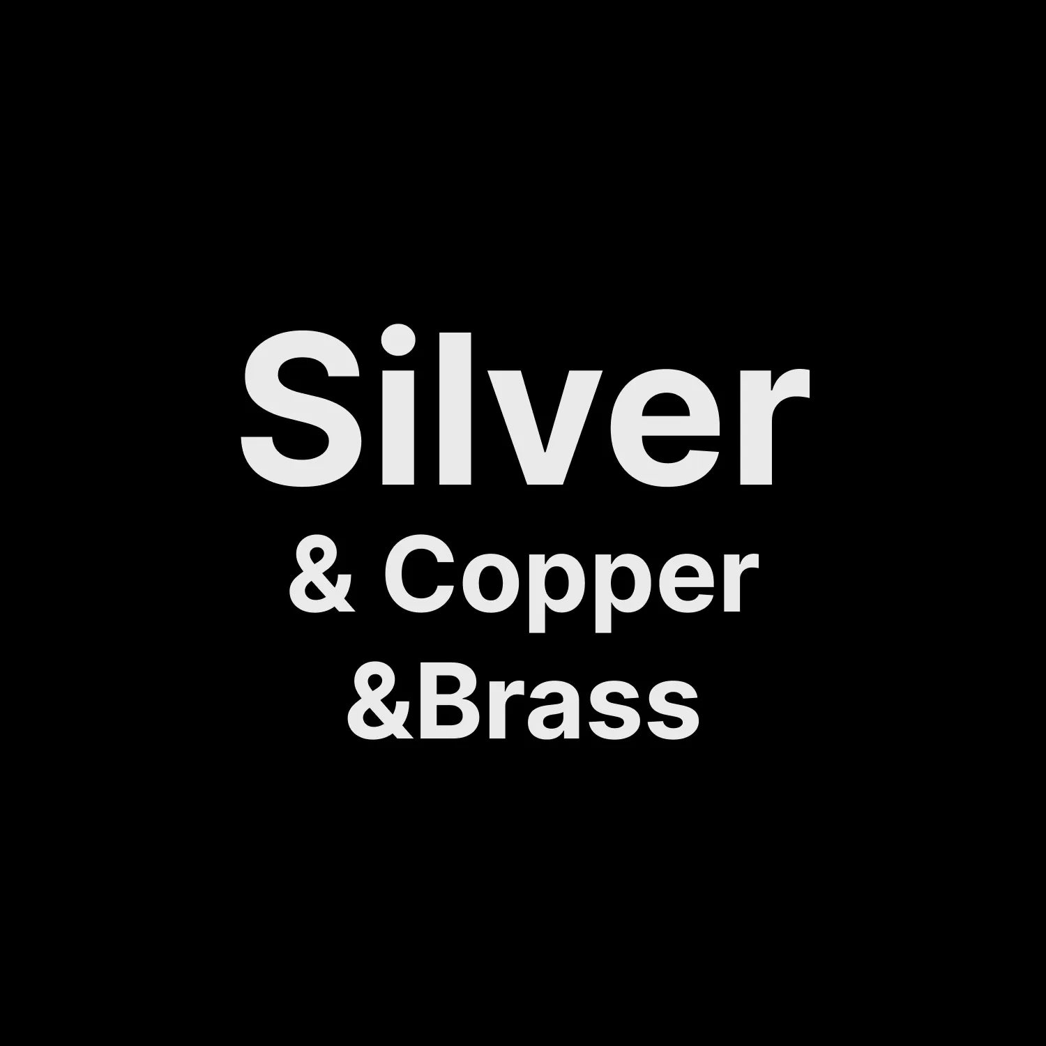 Tiger Pendant Silver & Copper & Brass