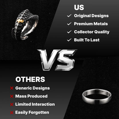 Dragon Scale Ring 2.0 artisan quality compared with generic mass-produced rings
