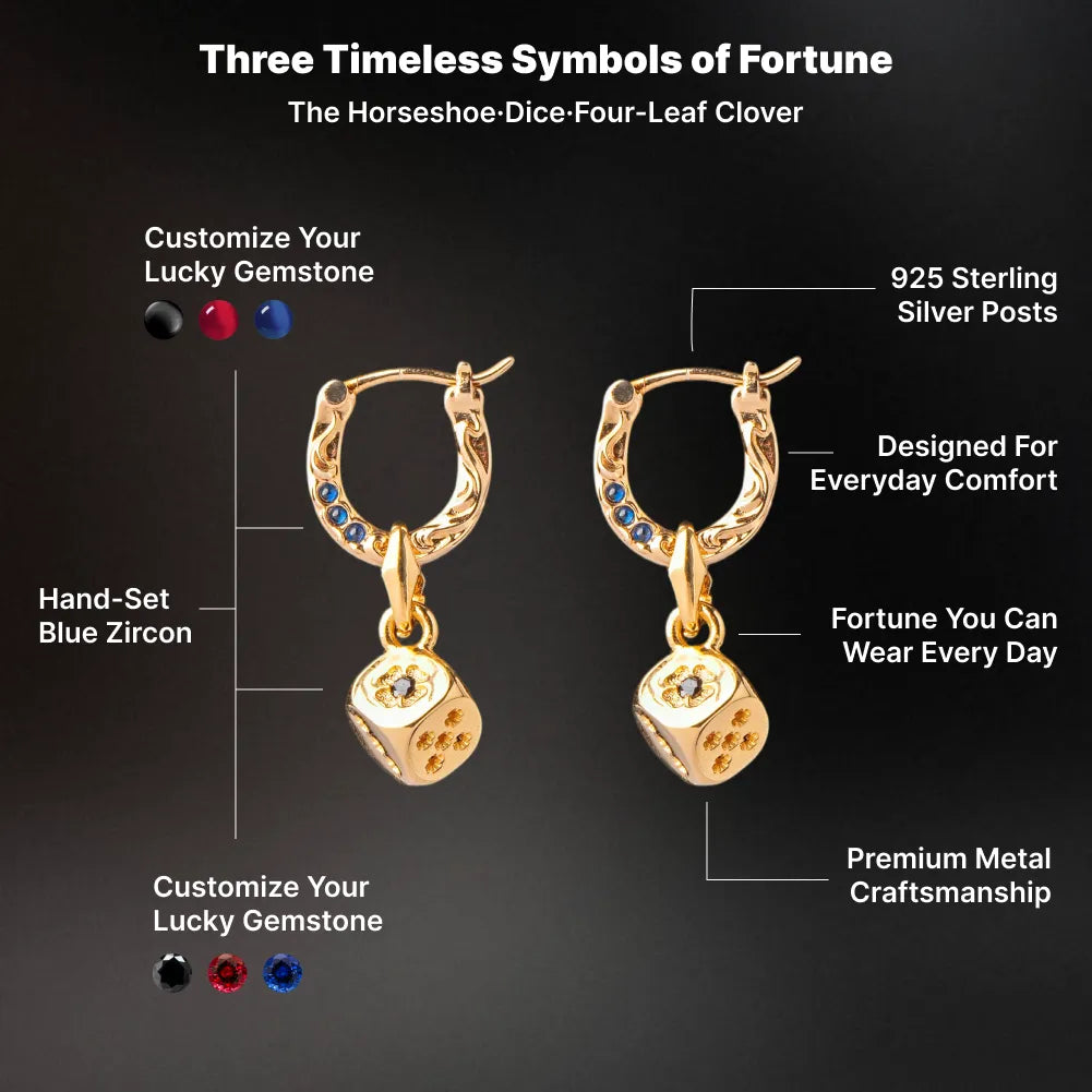 Fortune Roll Earrings gold-tone product image 03