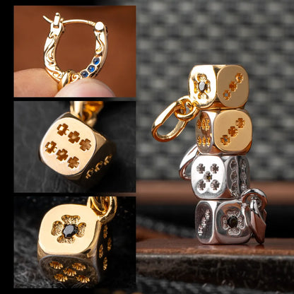 Fortune Roll Earrings gold-tone product image 08