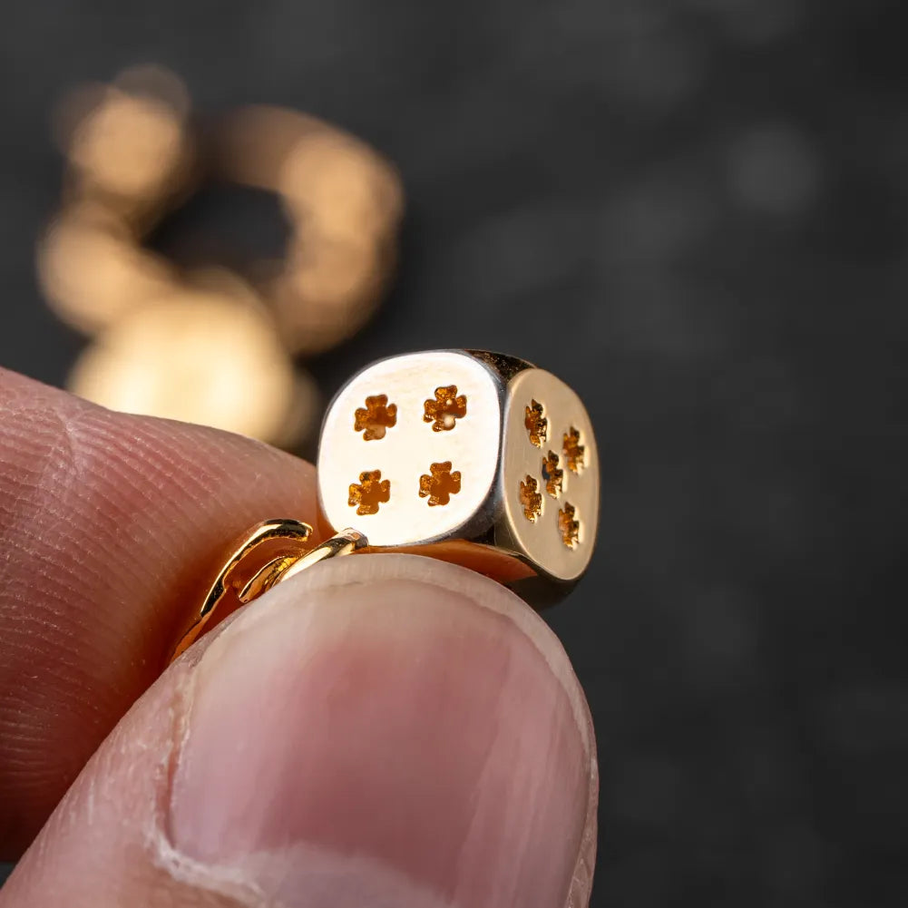 Fortune Roll Earrings gold-tone product image 09