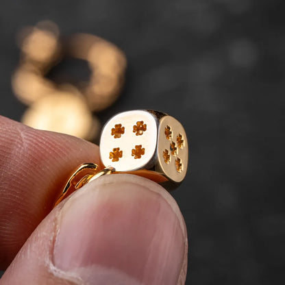 Fortune Roll Earrings gold-tone product image 09