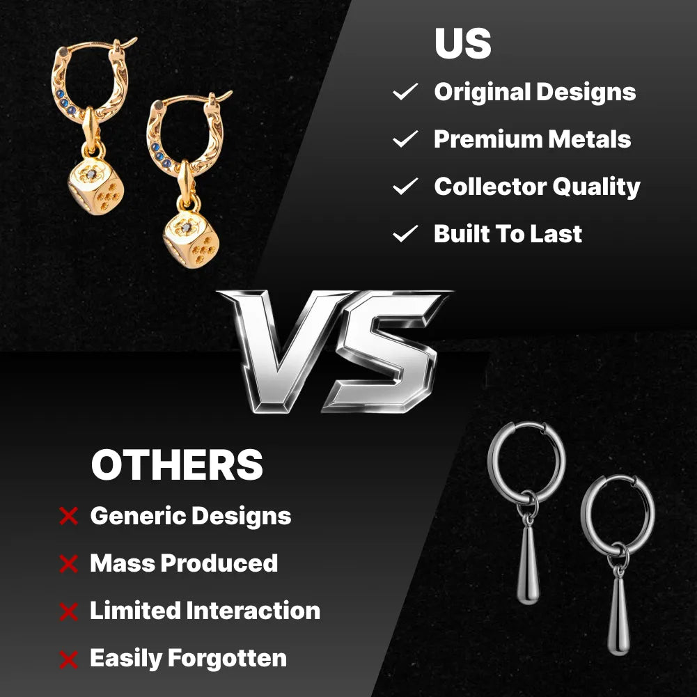 Fortune Roll Earrings gold-tone product image 15