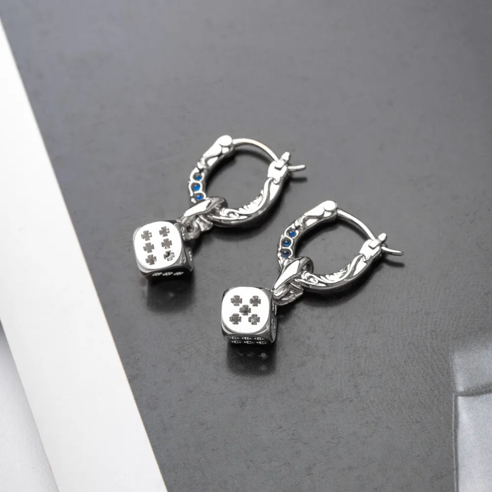 Fortune Roll Earrings silver-tone product image 01