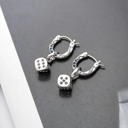 Fortune Roll Earrings silver-tone product image 01