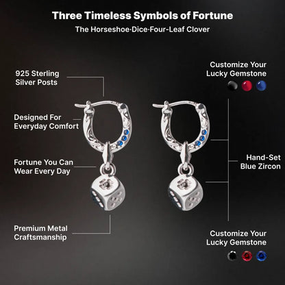 Fortune Roll Earrings silver-tone product image 03