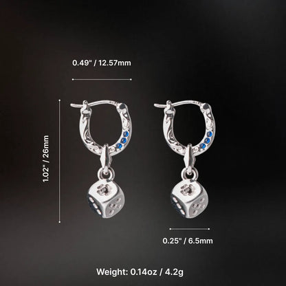 Fortune Roll Earrings silver-tone product image 11