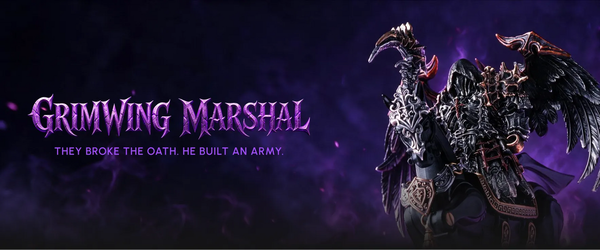 Grimwing Marshal — They broke the oath. He built an army.