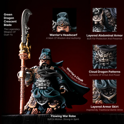 Magnetic compatibility of Guan Yu and companion articulated figures