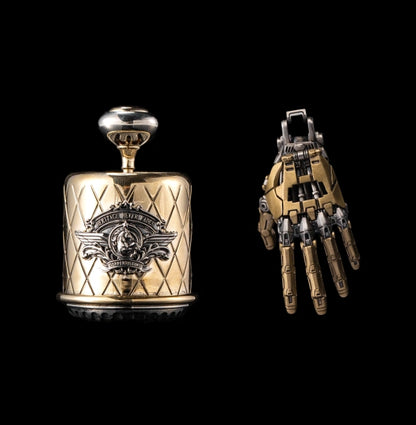 Heritage Gearshift Fidget with the left mechanical hand accessory