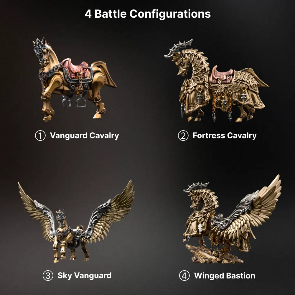 Heroic Steed Aegis Armor four battle configurations
