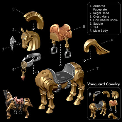 Heroic Steed Aegis Armor Vanguard Cavalry parts