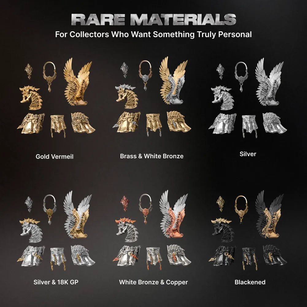 Heroic Steed Aegis Armor material options