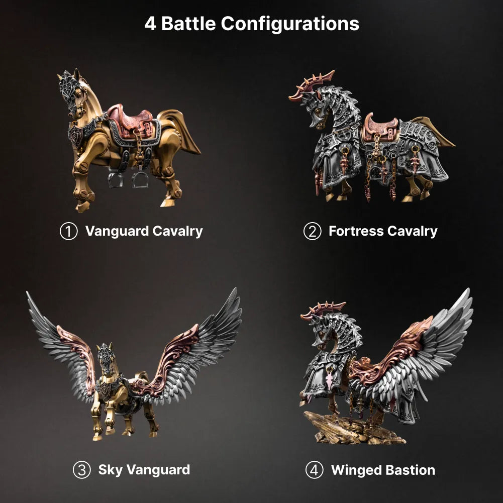 Heroic Steed Aegis Armor four battle configurations