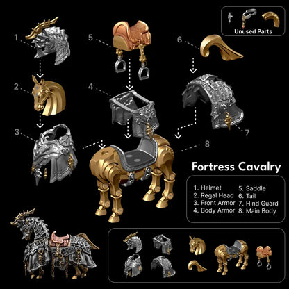 Heroic Steed Aegis Armor Fortress Cavalry parts