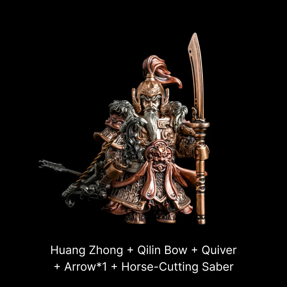 Huang Zhong figure bundle including the Horse-Cutting Saber