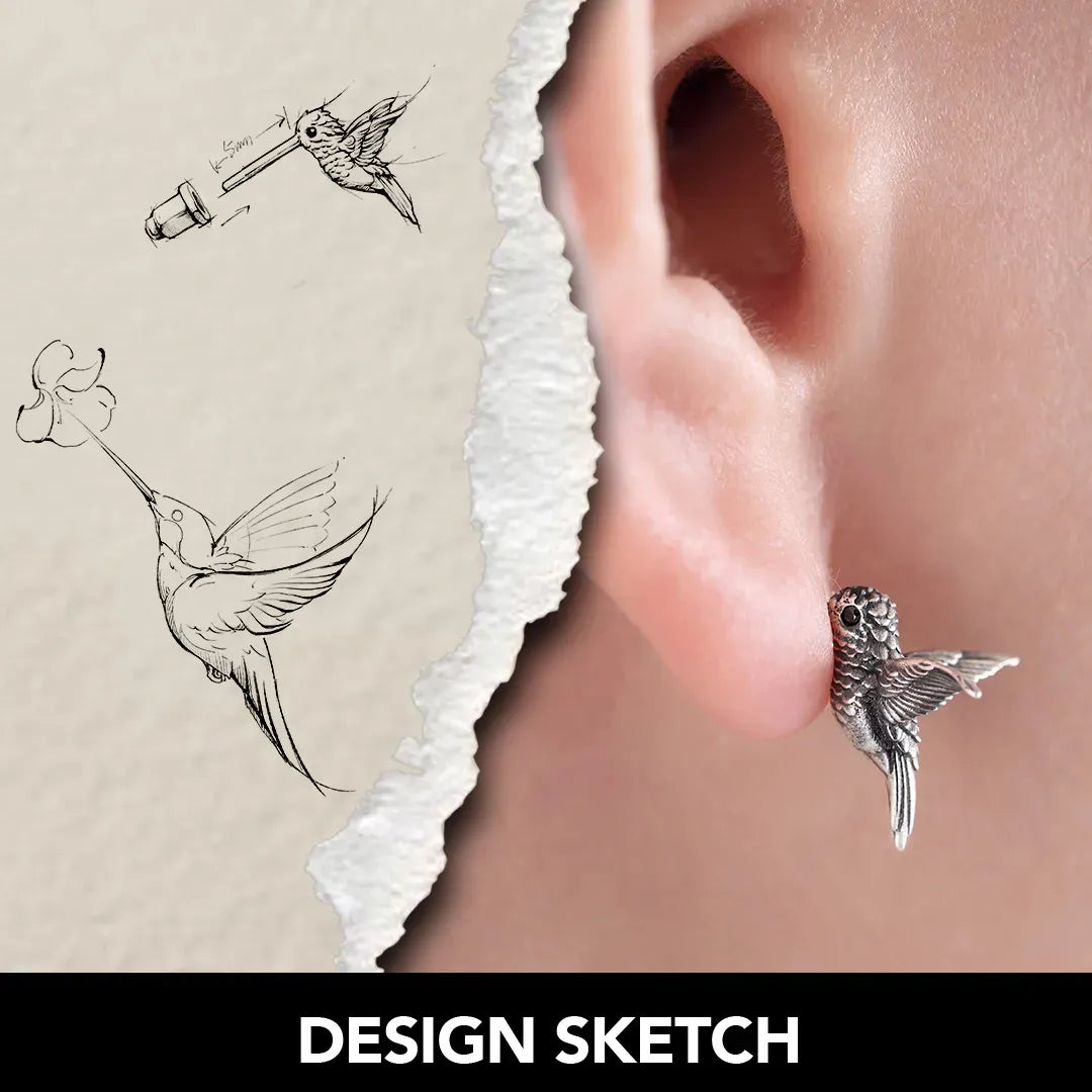 Hummingbird earrings 2025