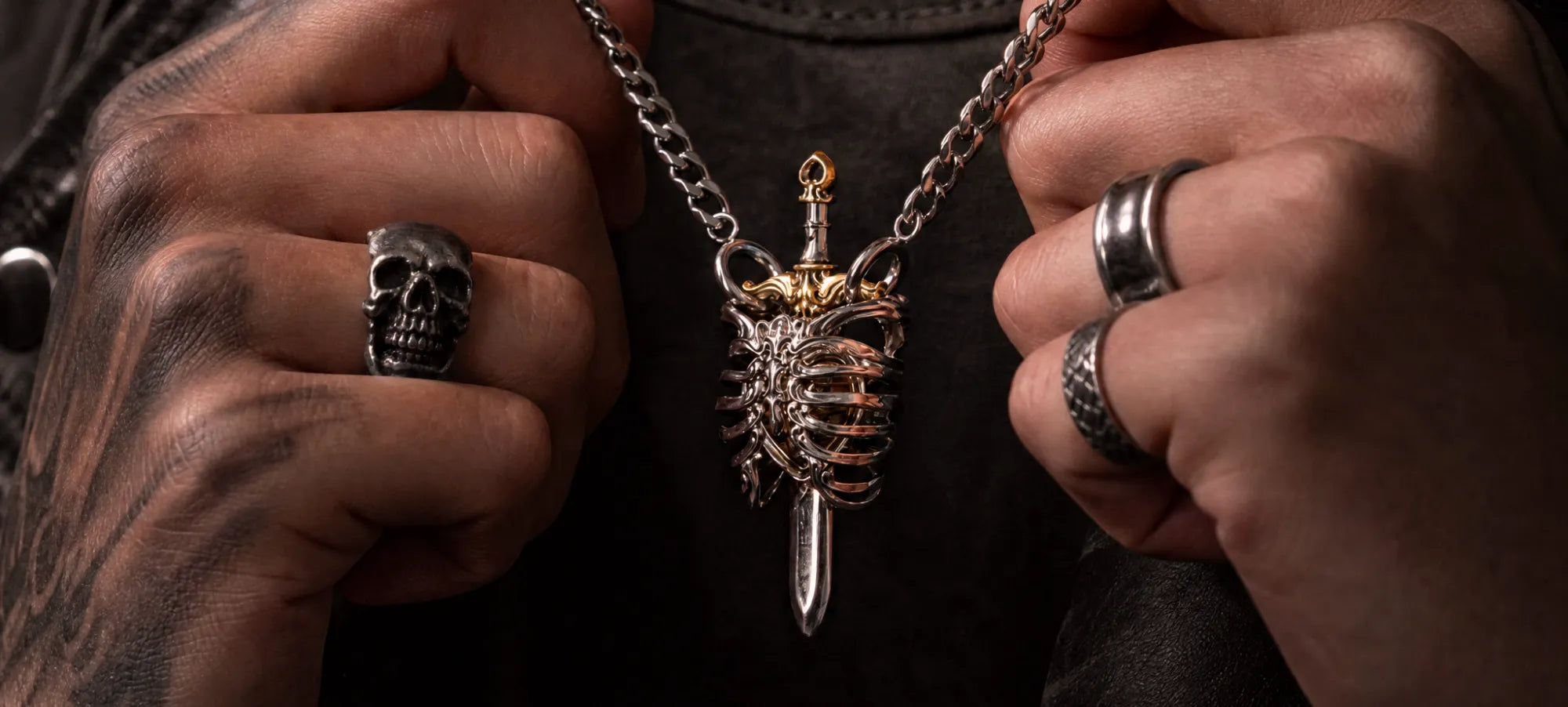 Copper jewelry worn by a rewards member