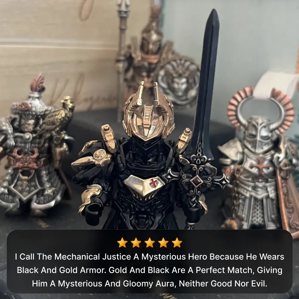 Blackened and Bronze Mech Justicar customer collection review