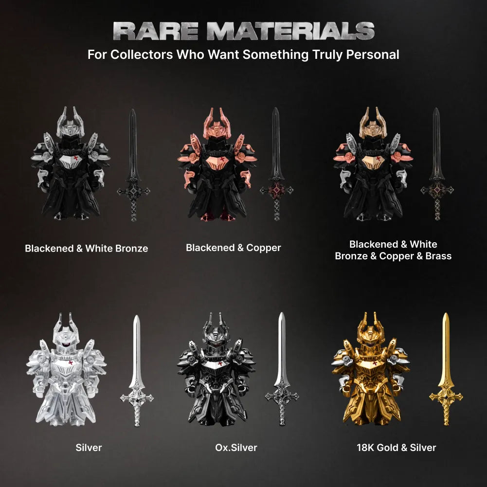 Mech Justicar material and finish options