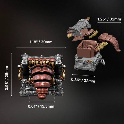 Mimicling Chest Pendant dimensions and detachable components