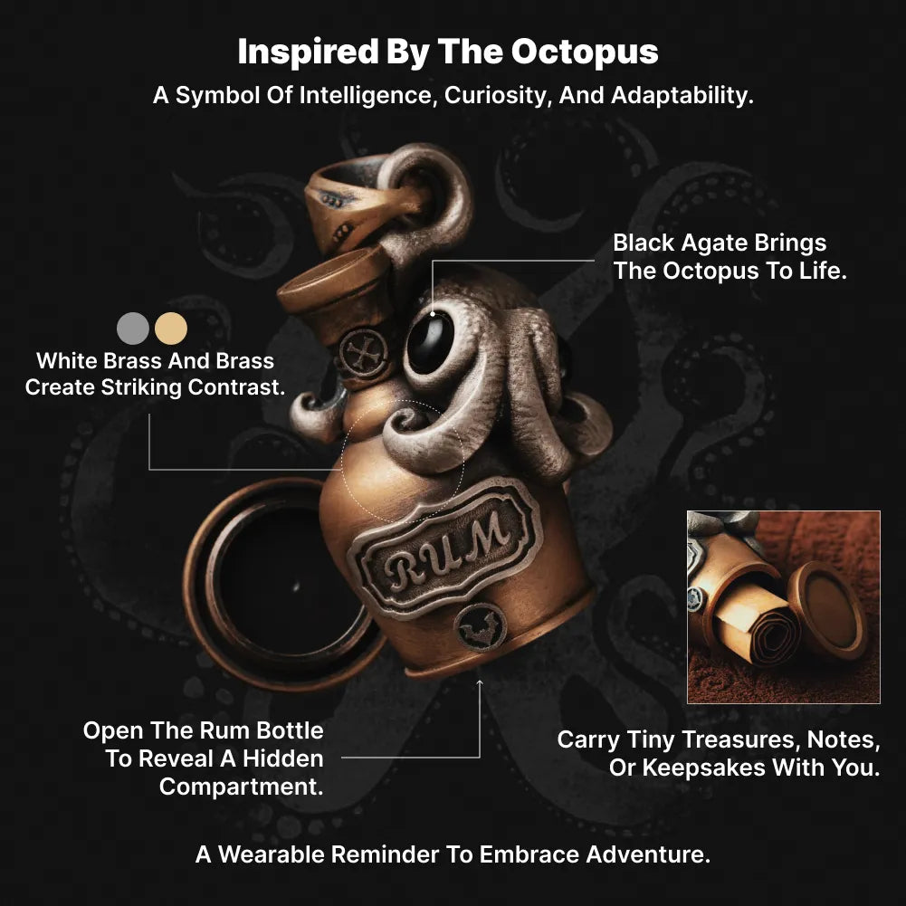 Octopus-inspired design features of the capsule pendant