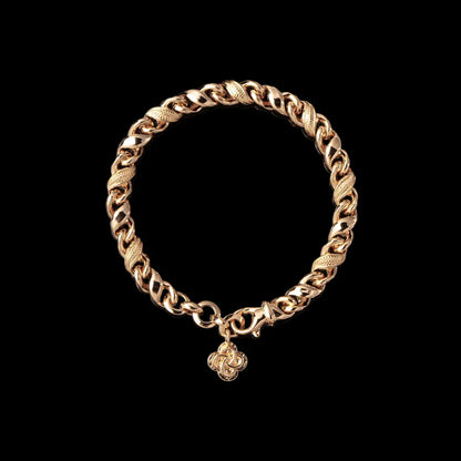 Ouroboros Infinity Bracelet in 18K Gold