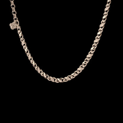 Custom SKU image of the Ouroboros Infinity Necklace in gold-tone finish