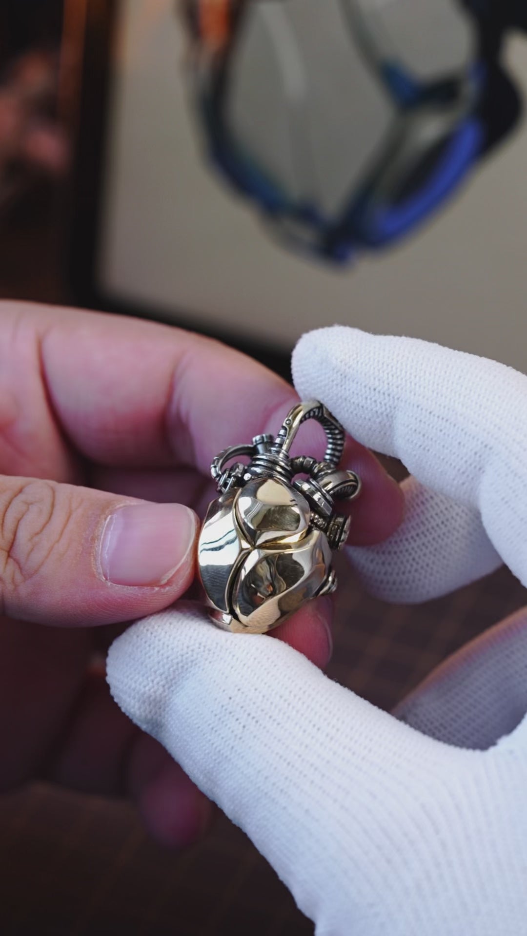 Mechanical Heart Pendant
