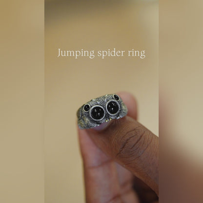 Jumping Spider Ring