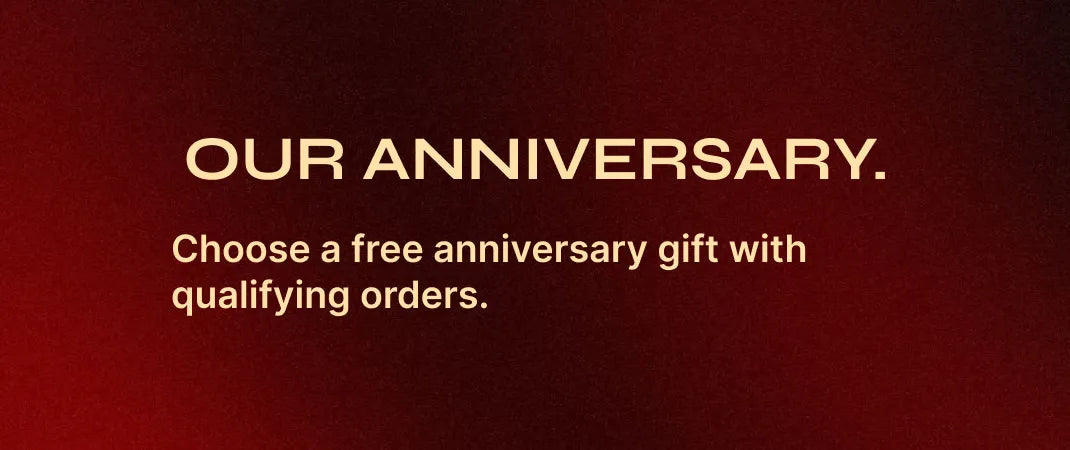 OUR ANNIVERSARY. YOUR GIFT. banner