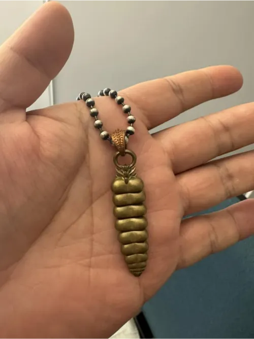 Rattlesnake Tail Pendant showcace 16 from Customers