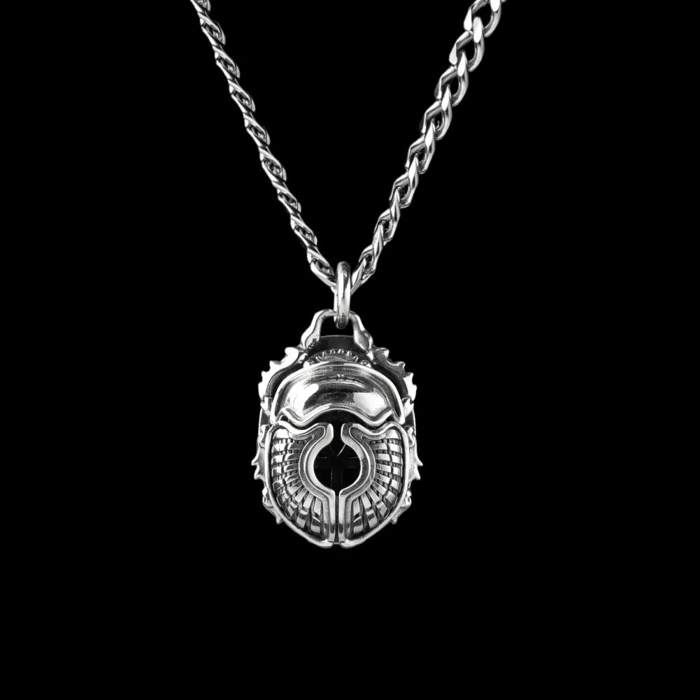 With Titanium Steel Chain Necklace
