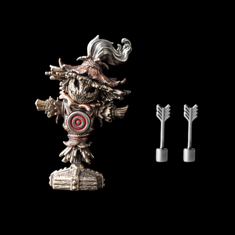 Standard Scarecrow Training Dummy set with two removable arrows