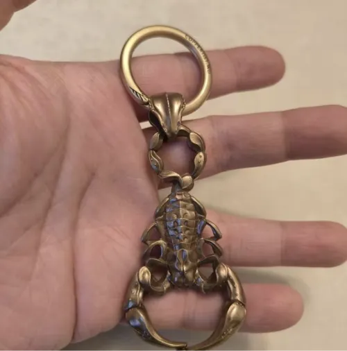 Scorpion Keychain showcace 3 from Customers