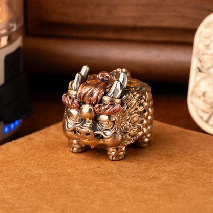 Pig-Nosed Qilin figurine in a product photograph