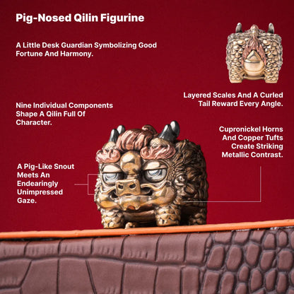 Pig-Nosed Qilin figurine design and product information