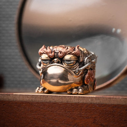 Seven-Star Money Toad figurine in a product photograph