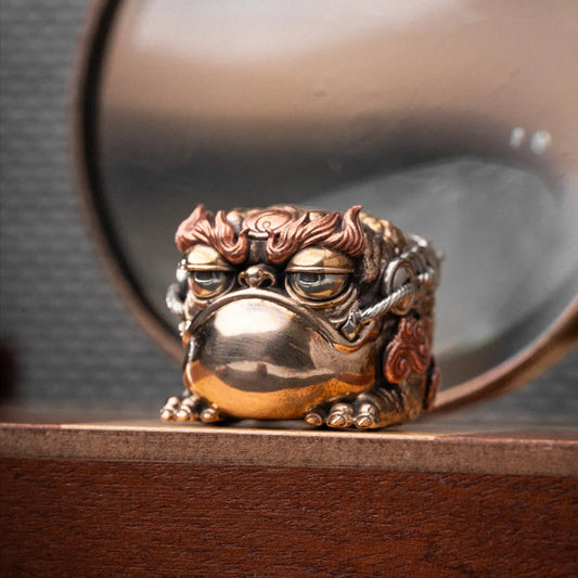 Seven-Star Money Toad figurine in a product photograph