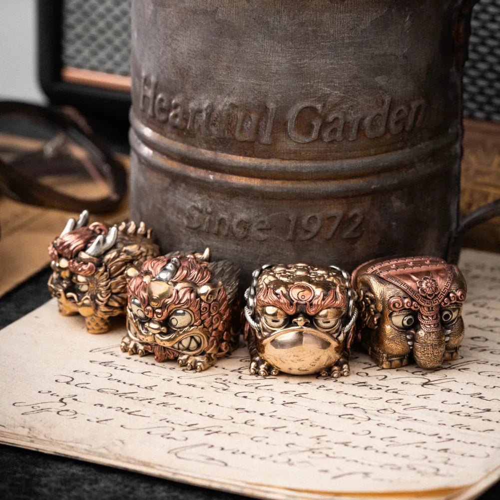 Seven-Star Money Toad figurine in a product photograph