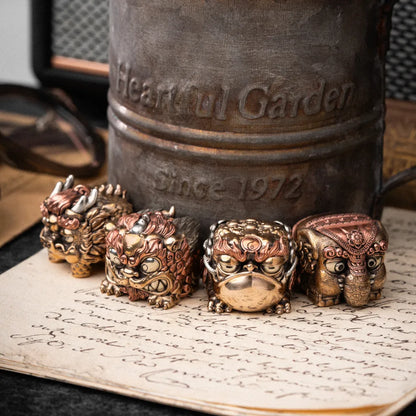 Seven-Star Money Toad figurine in a product photograph