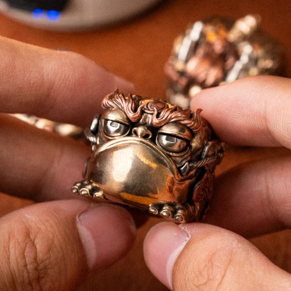 Seven-Star Money Toad figurine in a product photograph