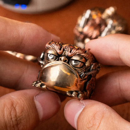 Seven-Star Money Toad figurine in a product photograph