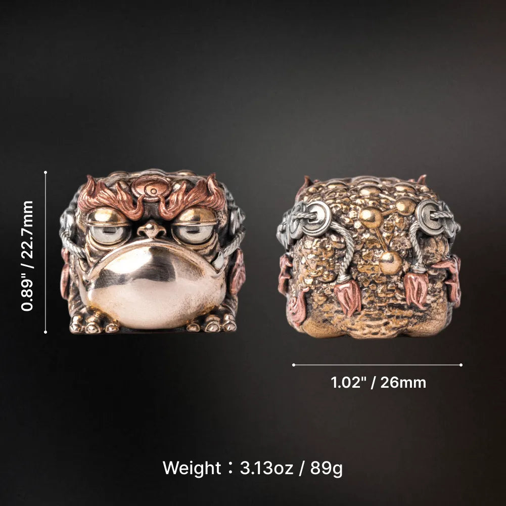 Seven-Star Money Toad figurine design and product information