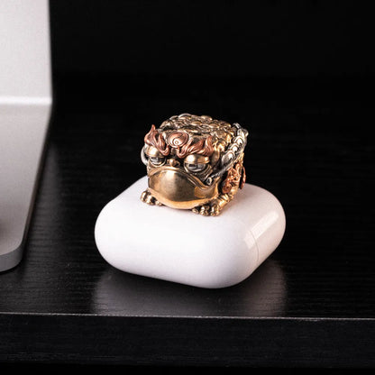 Seven-Star Money Toad figurine in a product photograph