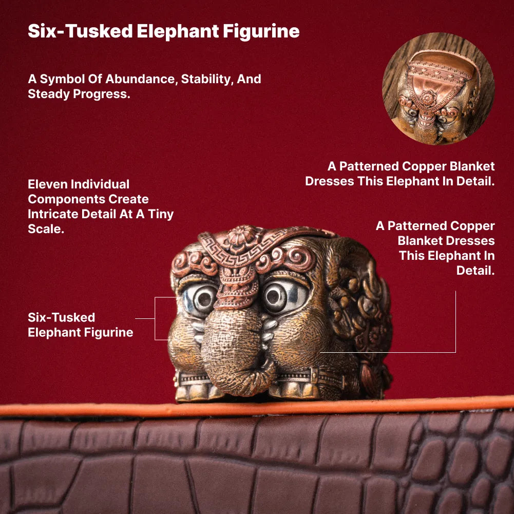 Six-Tusked Elephant figurine design and product information