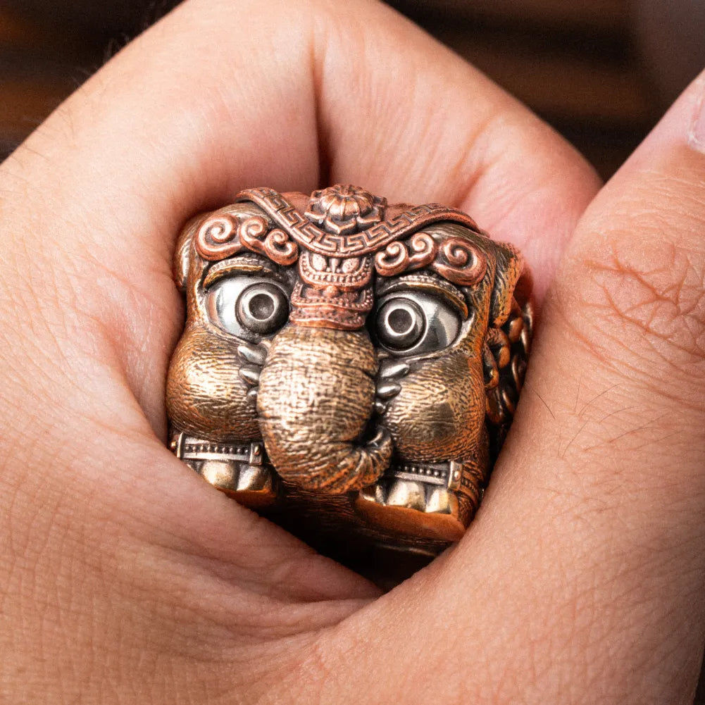 Six-Tusked Elephant figurine in a product photograph