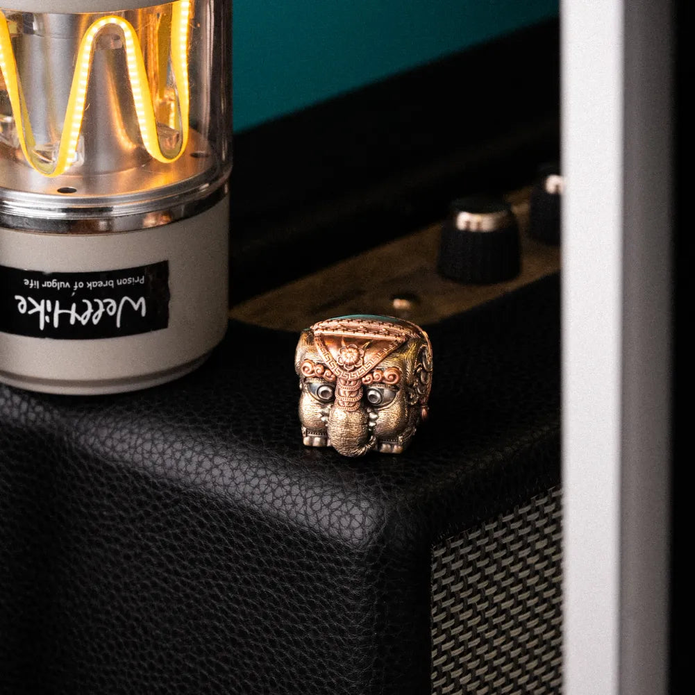 Six-Tusked Elephant figurine in a product photograph