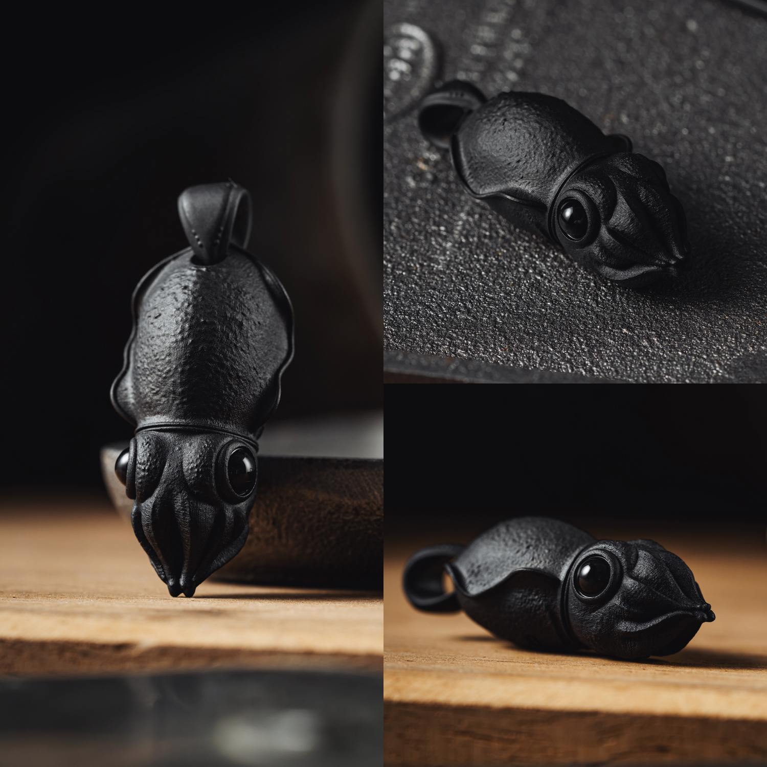 silver ouroboros earrings details 06