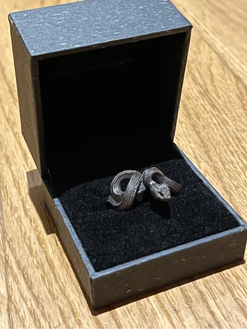 Snake Ring showcace 3 from Customers
